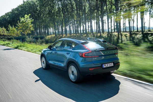 Volvo C40 Recharge, Fjord Blue