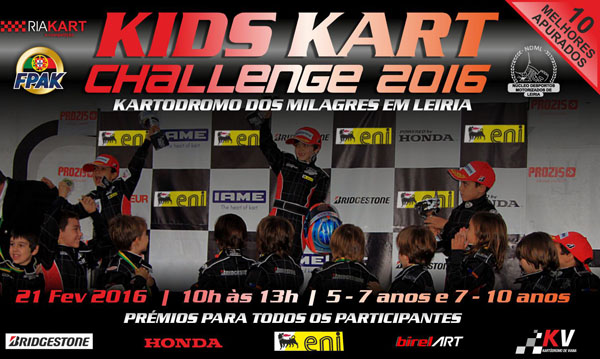 Kartódromo de Leiria acolhe Kids Kart Challenge