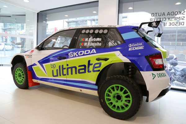 Skoda apoia Miguel Barbosa no Nacional de Ralis