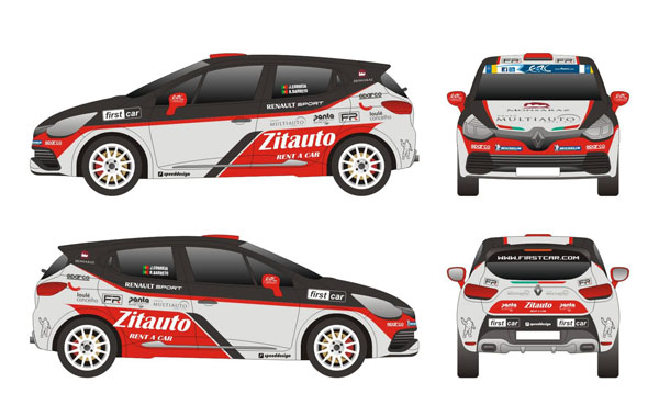 João Correia disputa Europeu de Ralis com Clio R3T