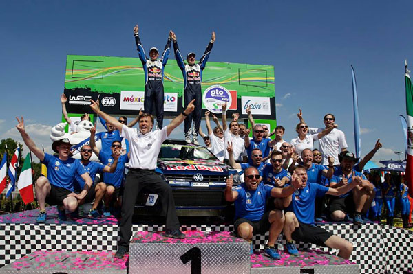 Jari-Matti Latvala triunfa no Rali do México