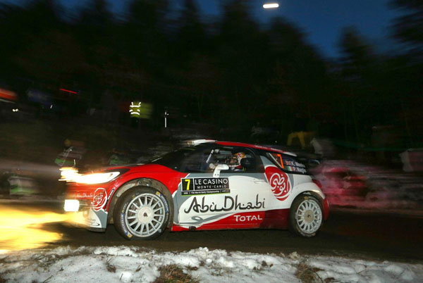 Kris Meeke assume comando do Rali de Monte Carlo