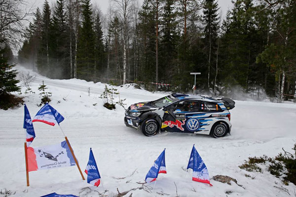 Sébastien Ogier lidera Rali da Suécia