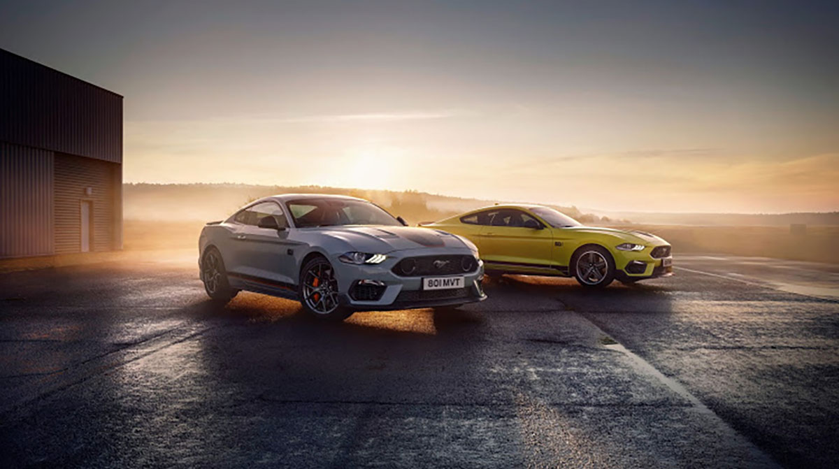 FordMustangMach1 FighterJetGray GrabberYellow hero