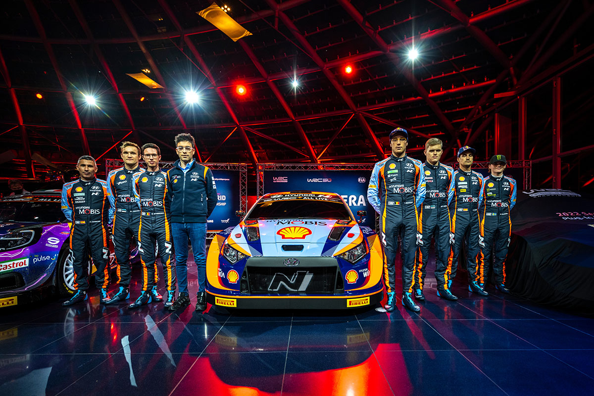 WRC22 team hyundai