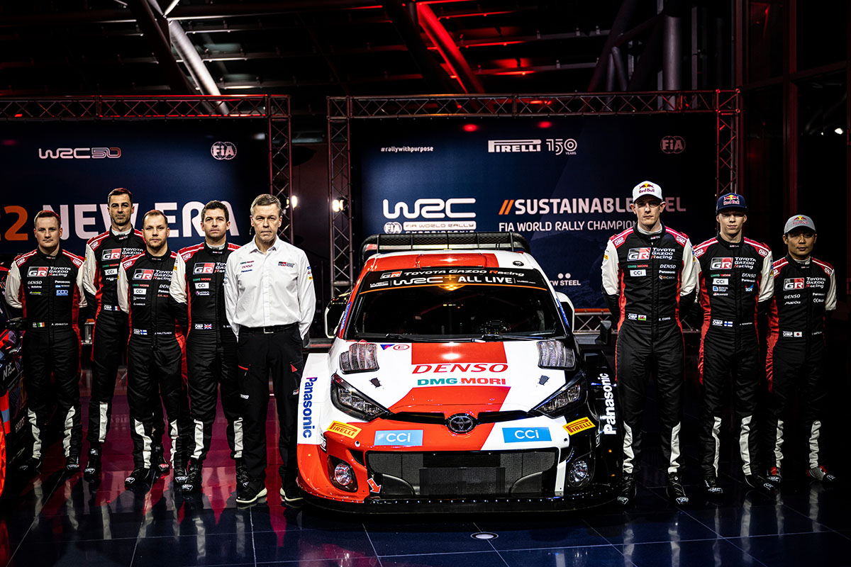 WRC22 team toyota