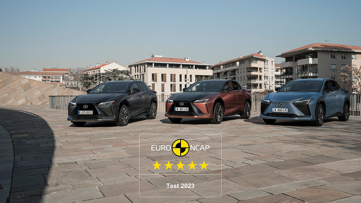 Lexus RZ 5estrelas euroncap01