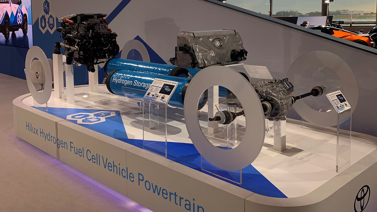 Toyota Kenshiki 2023 Hydrogen Display Hilux FCEV 1920x1080