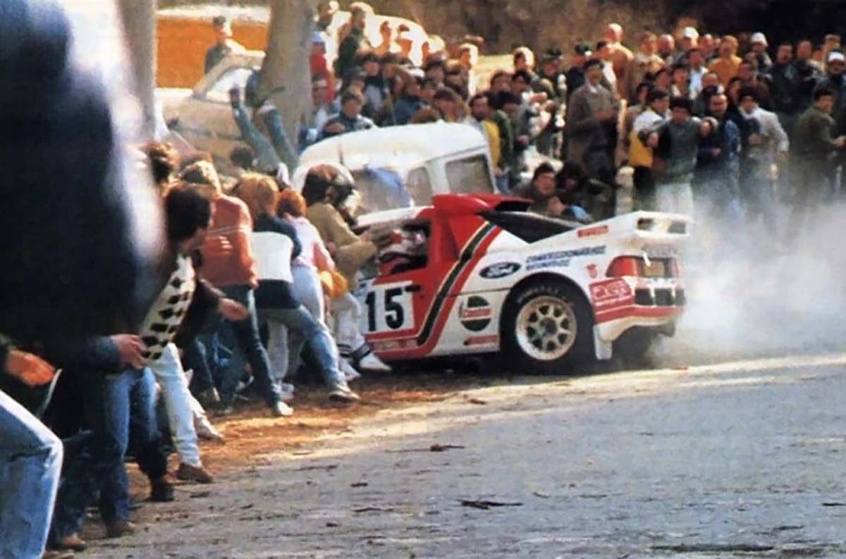 Acidente Rally na Serra de Sintra 5 Marco de 1986