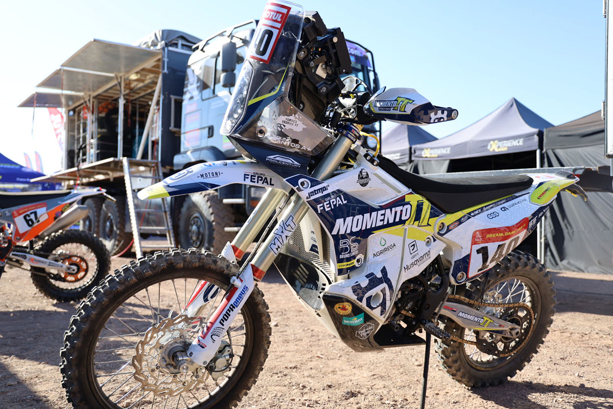 Bruno Santos no Dakar 2024 Mota