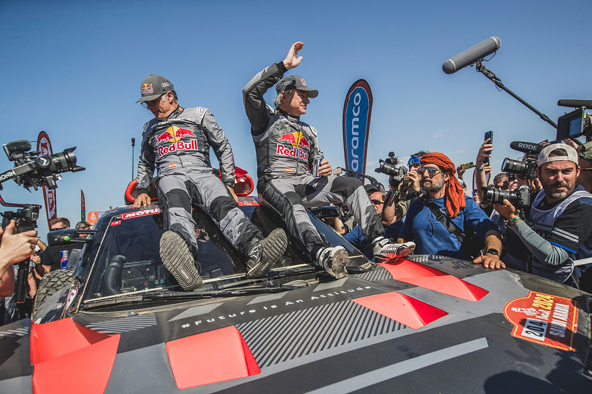 Carlos Sainz vence o Dakar pela quarta vez agora em…
