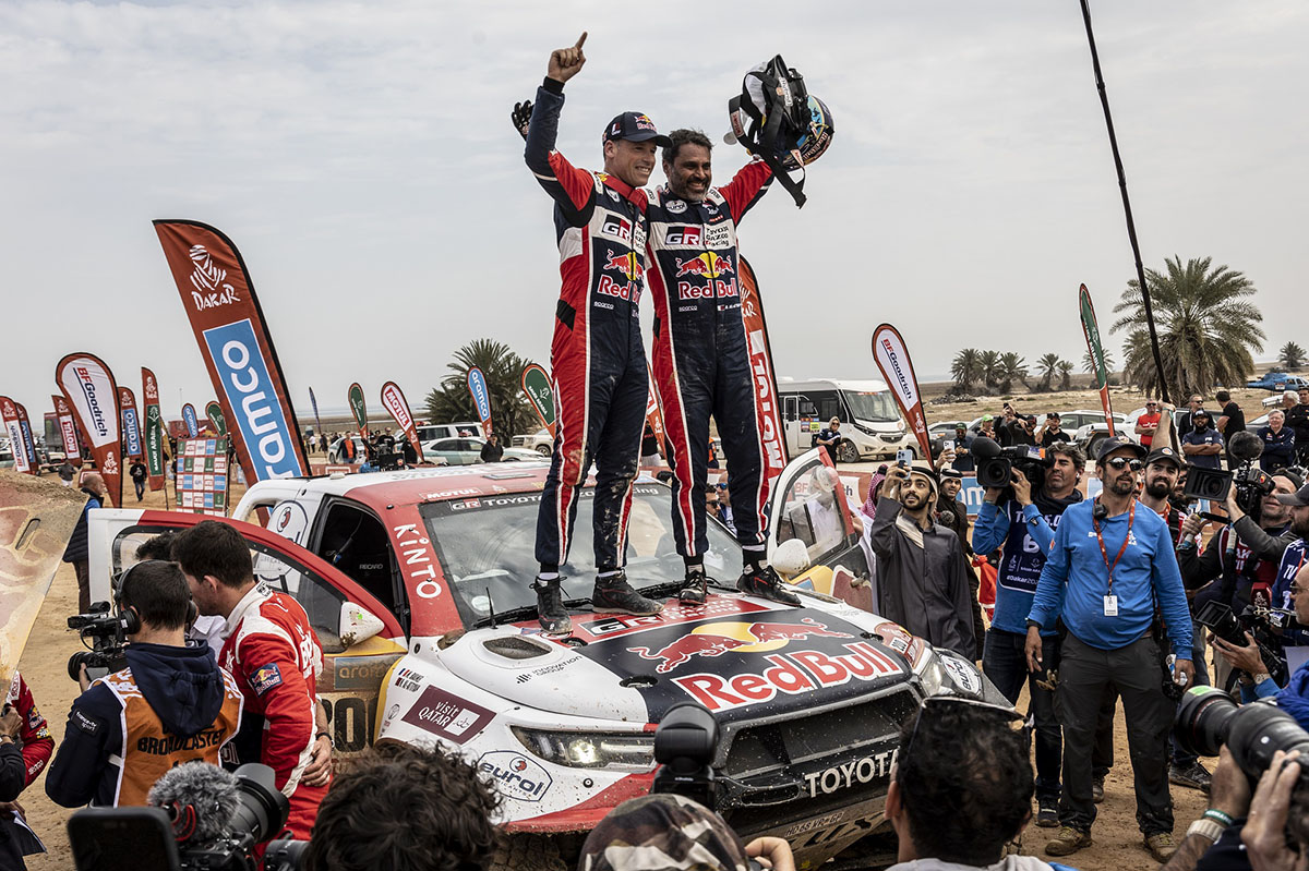 Nasser Al-Attiyah (Toyota) vence o Dakar pelo segundo…